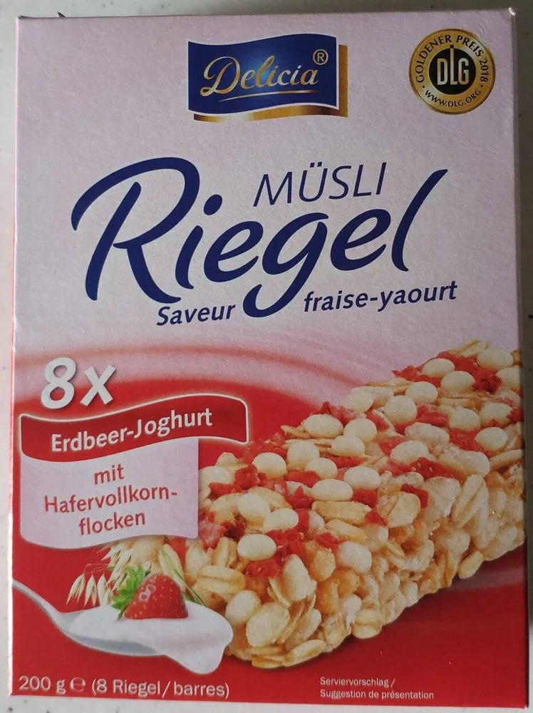 Riegel müsli fraise-yaourt