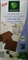 Schweizer Bio-Schokolade Vollmilch