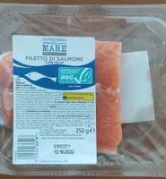 Filetto di salmone con pelle