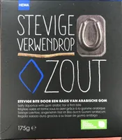 Stevige verwendrop zout