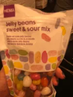 Jelly beans sweet and sour