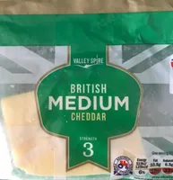 British medium cheddar