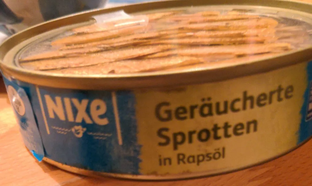 Geräucherte Sprotten