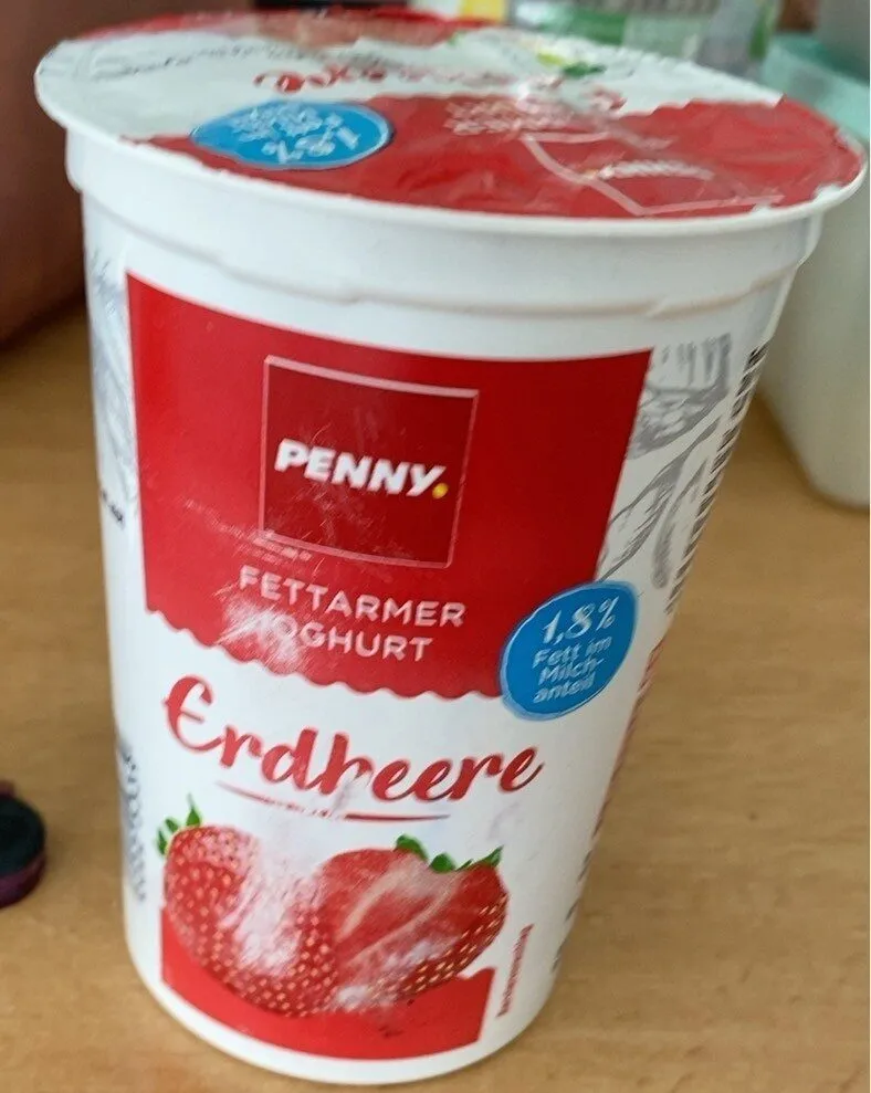 Fettarmer Joghurt - Erdbeere