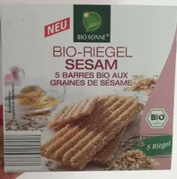 Barres bio aux graines de sésame