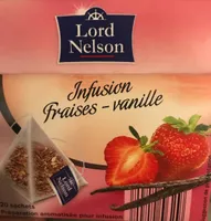 Infusion fraises-vanille