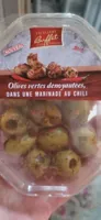 Olives vertes dénoyautées