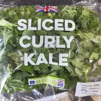 Sliced Curly Kale