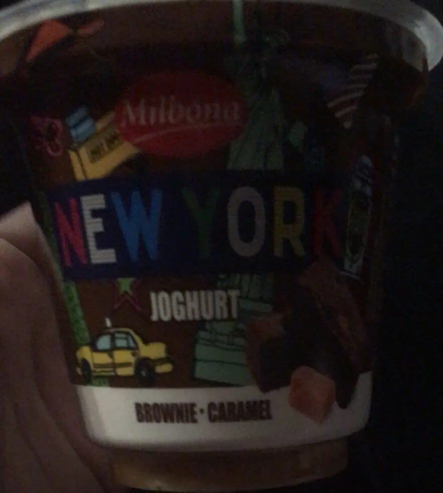 Joghurt « New York » brownie-caramel
