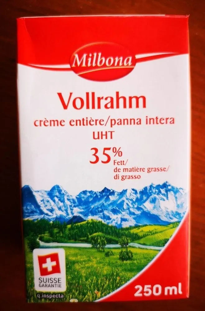 Crème entière 35% matière grasse