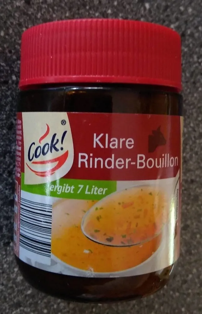 Klare Rinder-Bouillon