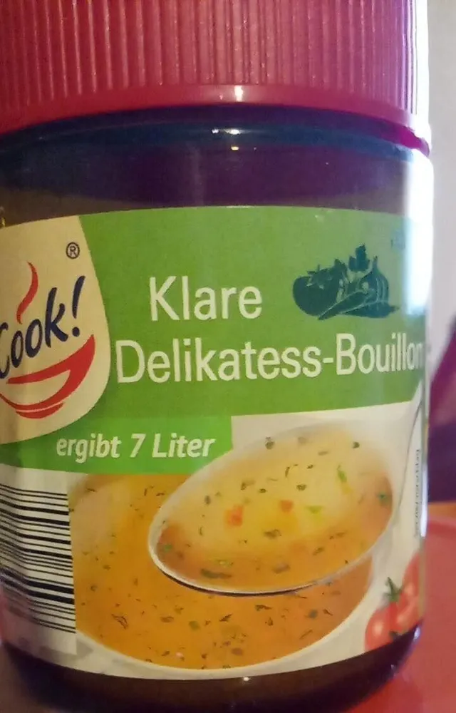 Klare Delikatess-Boillion