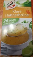 Klare Hühnerbrühe