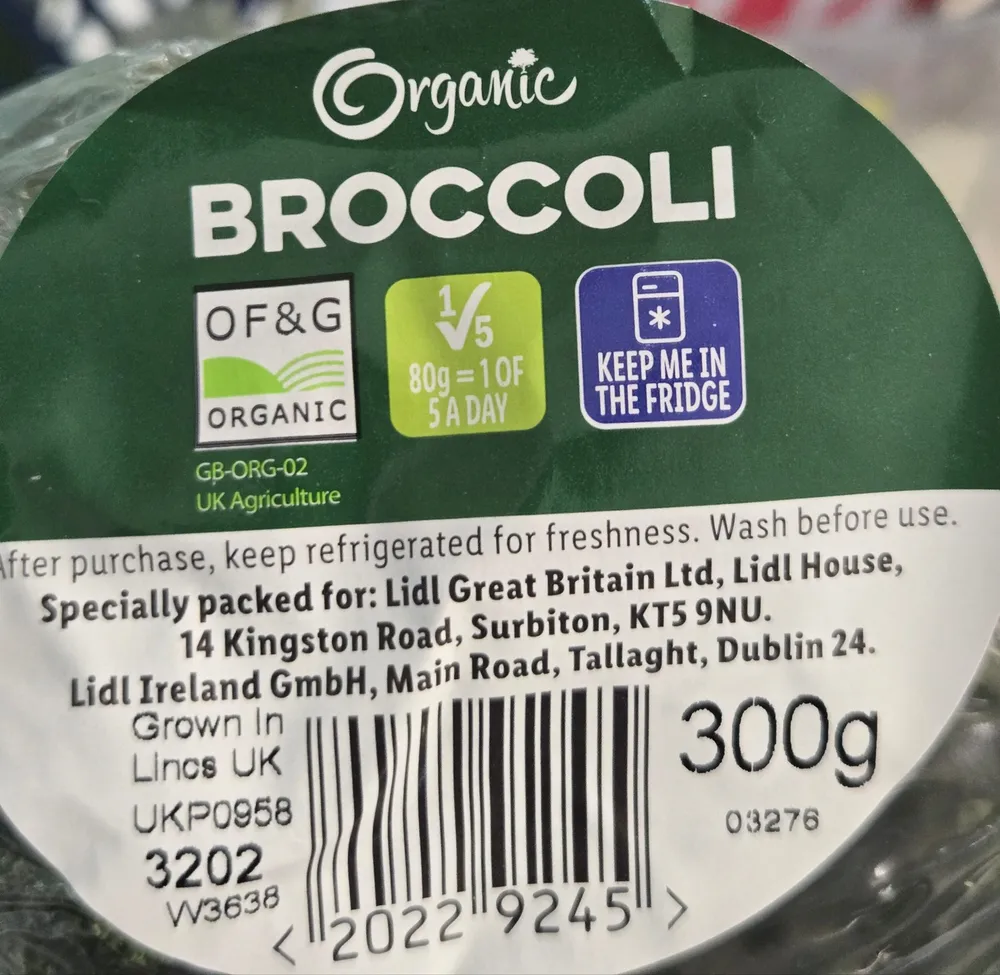 Brocoli bio