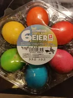 gekochte Eier