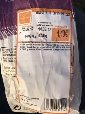 Baguette campagnarde