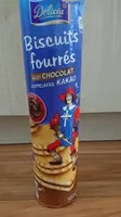 Biscuit fourrés chocolat