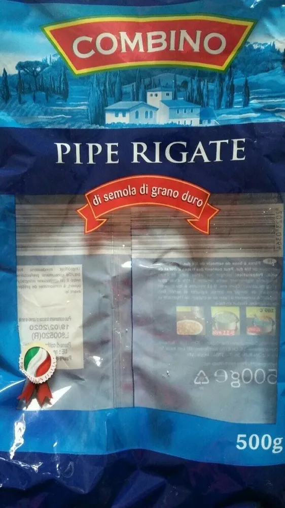 Pipe Rigate COMBINO (LIDL)