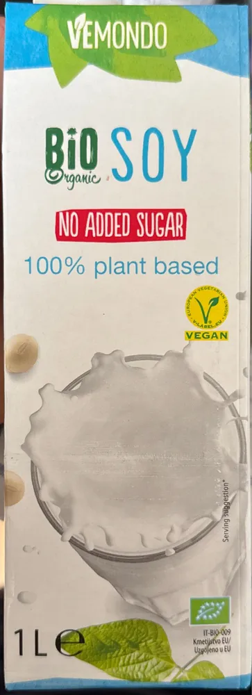 Bevanda vegetale a base di soia biologica