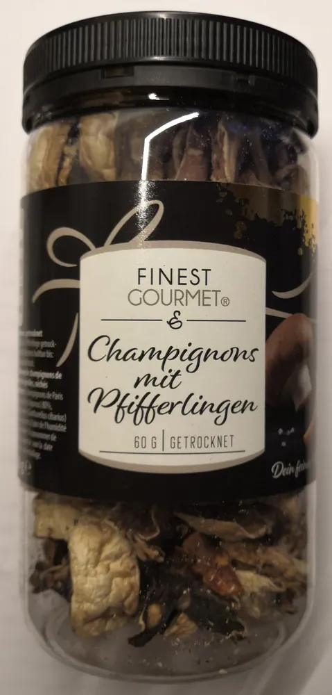 Champignons und Pfifferlinge