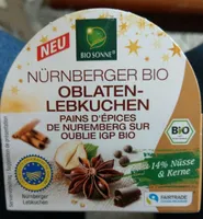 NÜRNBERGER BIO OBLATEN-LEBKUCHEN