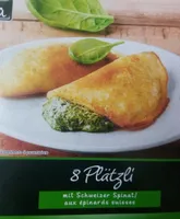 Plätzli Spinat