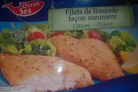 Filets de Limande Façon Meunière au citron et au poivre