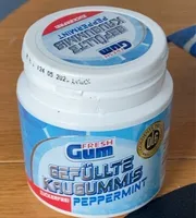 Gefüllte Kaugummis Peppermint