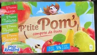 Compote de fruits P'tite Pom'