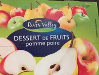 Dessert de fruit pomme poire