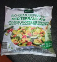 Bio-Gemüsepfanne Mediterrane Art