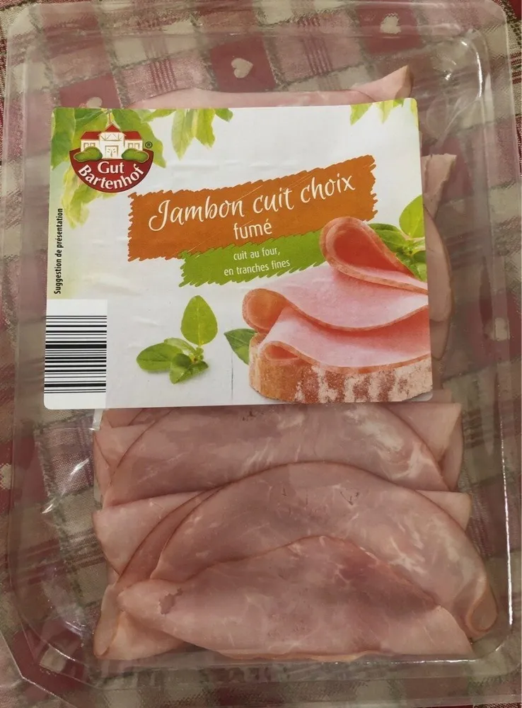 Jambon cuit choix fumé