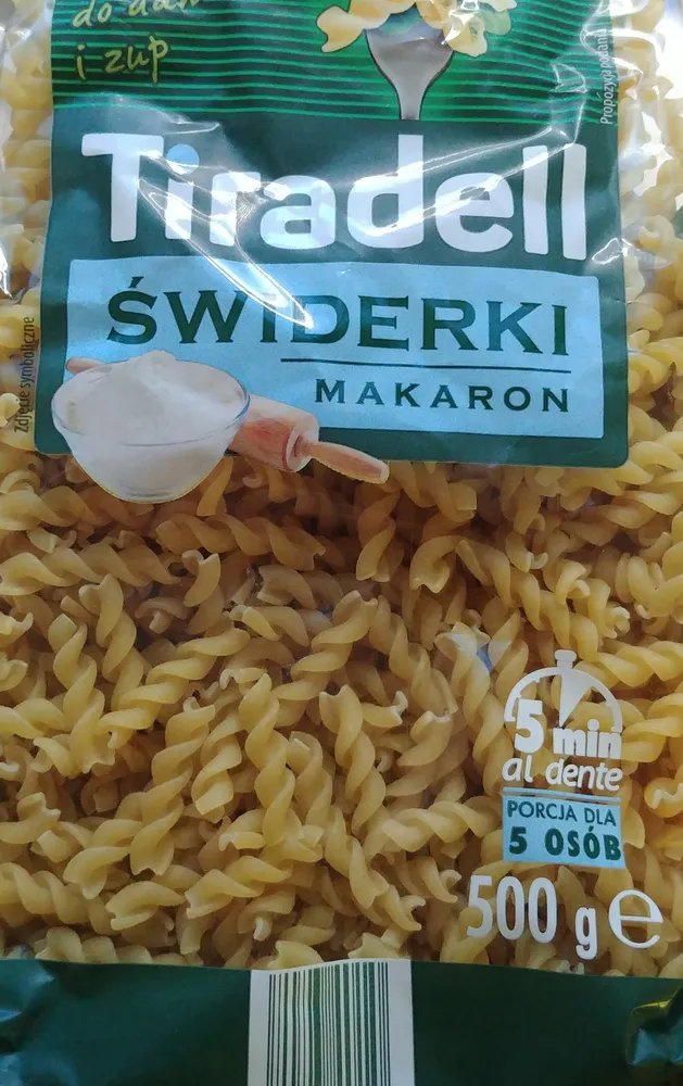Makaron świderki