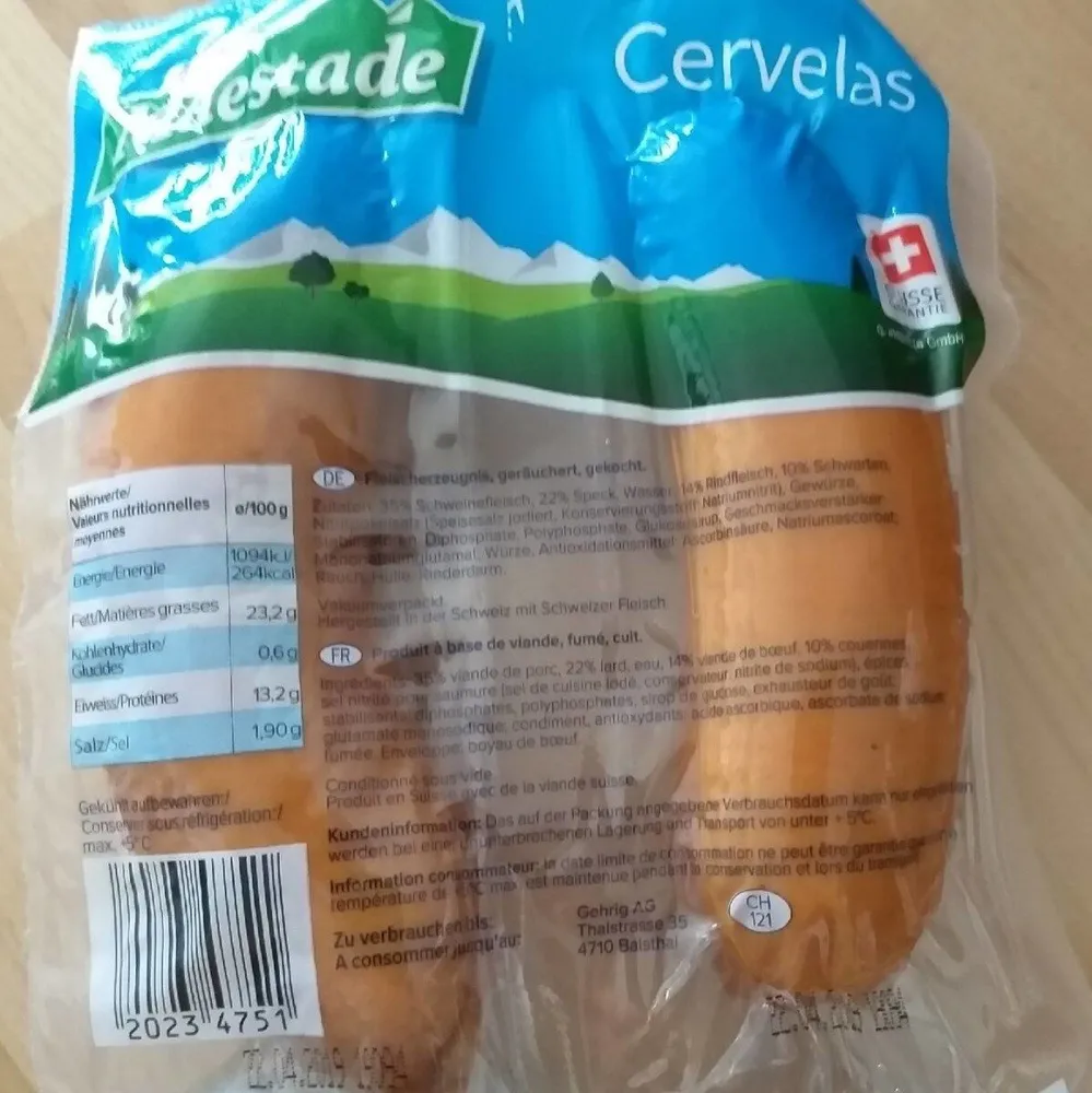 Cervelas Lidl