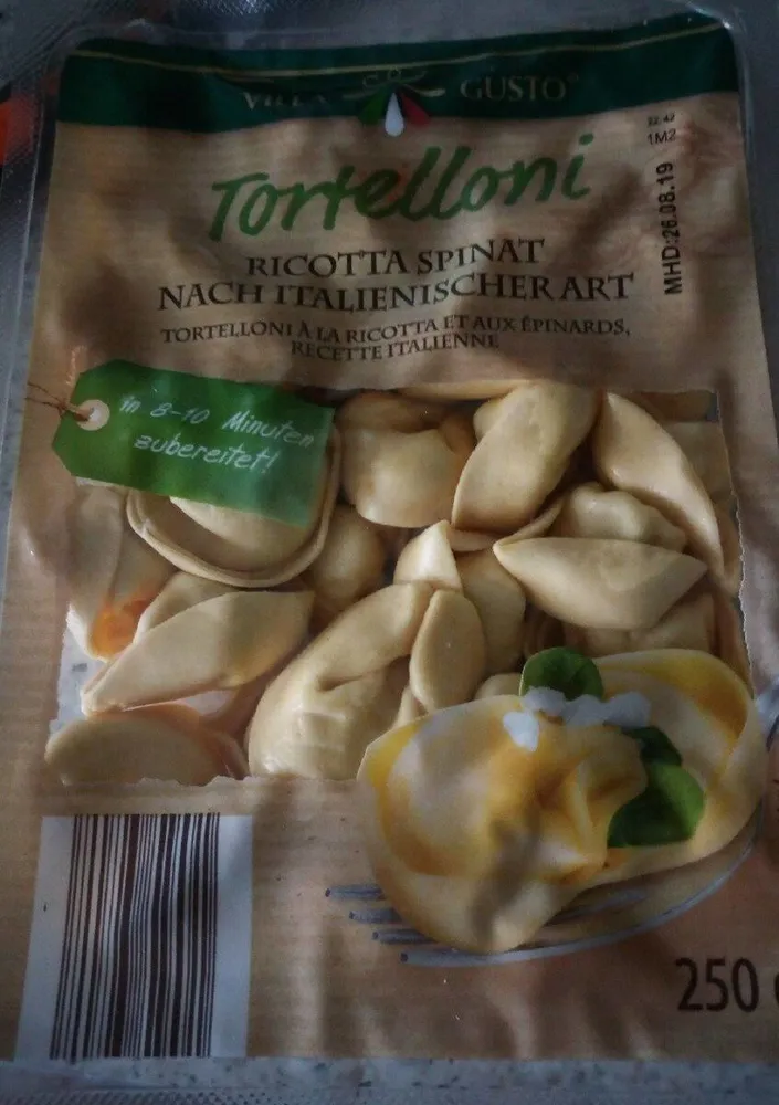 Tortelloni Ricotta Spinat
