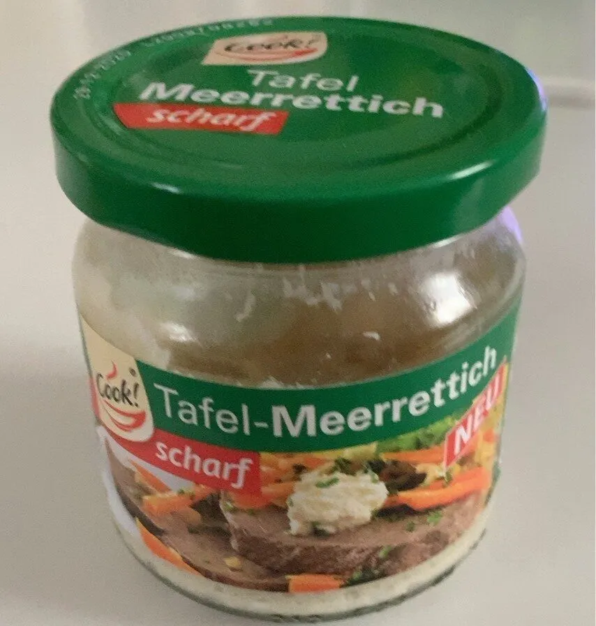 Tafel Meerrttich scharf