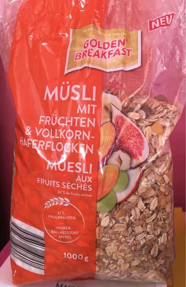 Muesli aux fruits séchés