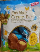 Eierlikör Creme-Eier Vollmilchschokolade