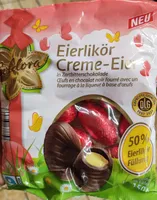 Eierlikör Creme-Eier Zartbitterschokolade