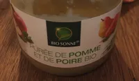 Purée de pommes et de poires bio