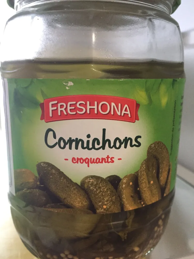 Cornichons croquants