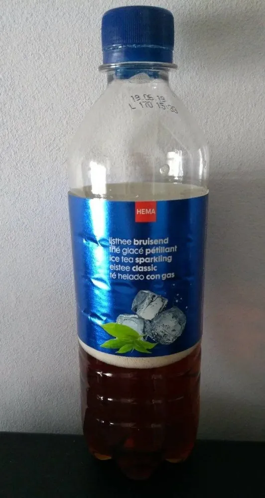 Thé glacé pétillant