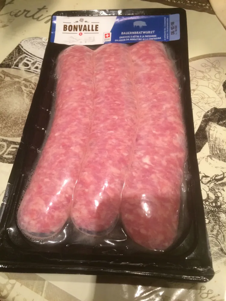Saucisse à rôtir à la paysanne