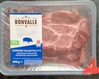 Côtelettes du cou du porc