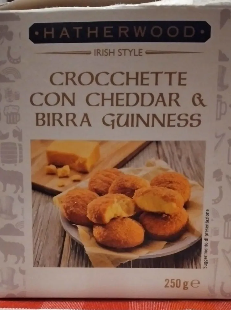 Crocchette con Cheddar e Guinnes
