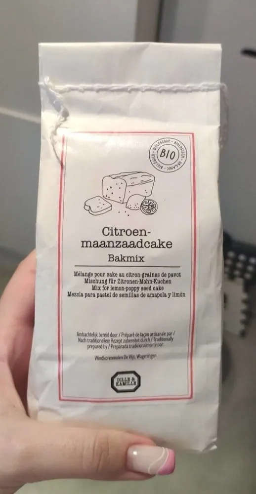 Citroenmaanzaadcake bakmix