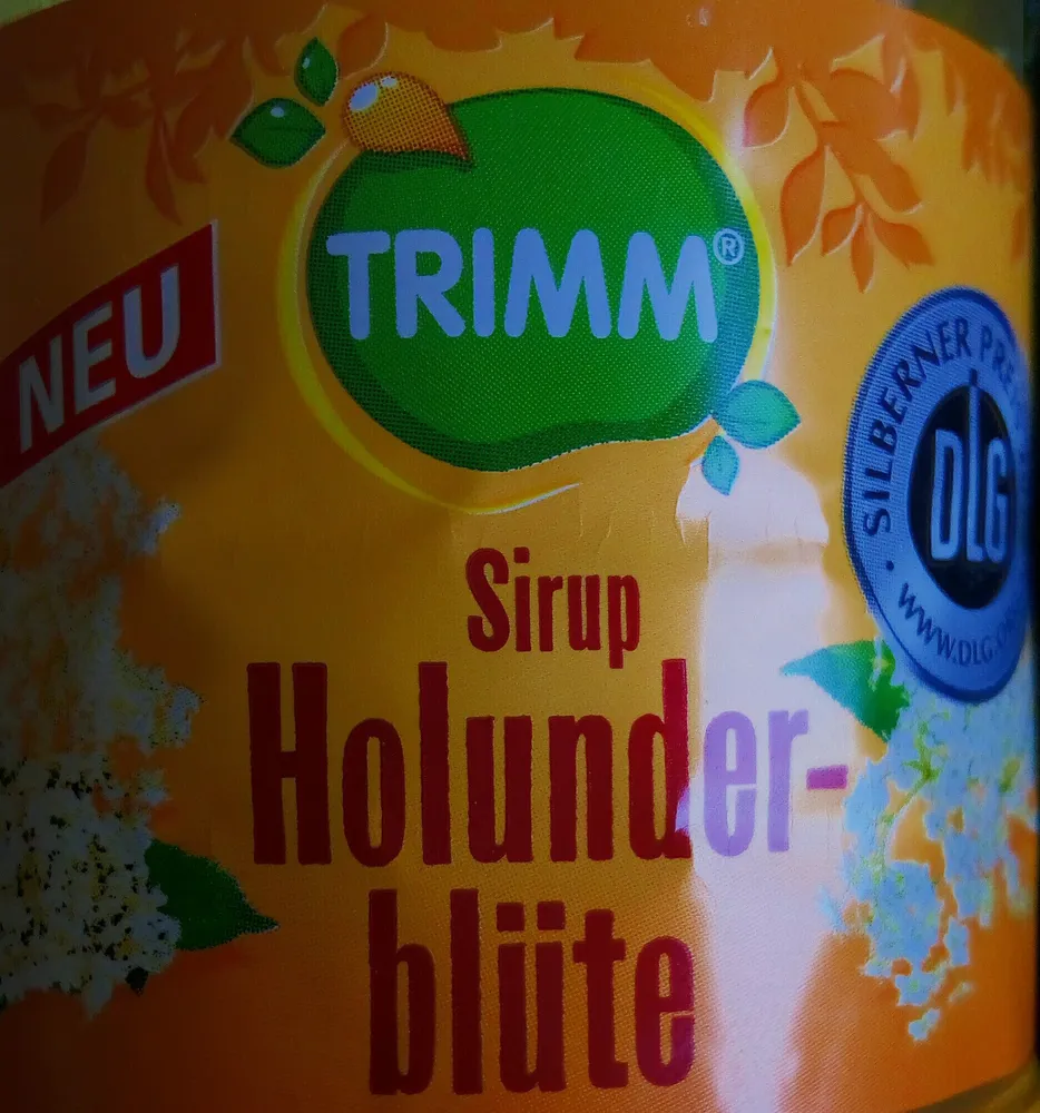 Sirup Holunderblüte