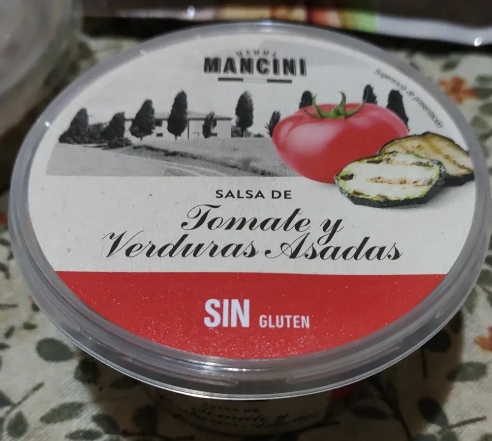 Tomate y verduras asadas