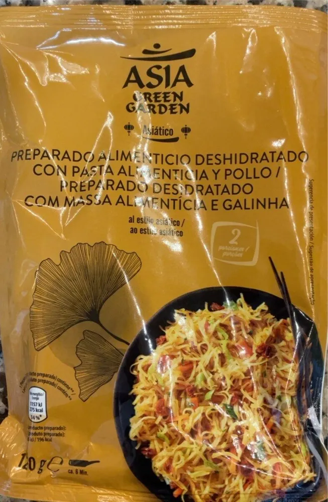 Preparado alimenticio deshidratado