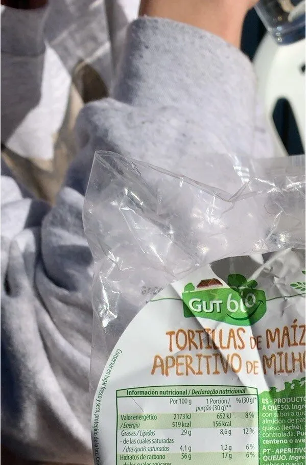 Tortillas de maiz con sabor a queso